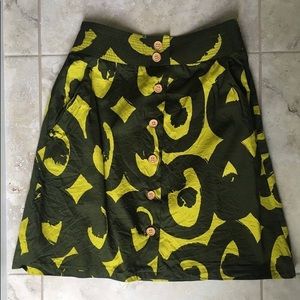 Anthropologie Marimekko Tribal Print Skirt - Sz 0